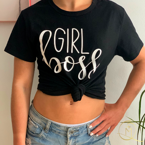 Tee-shirt Girl Boss